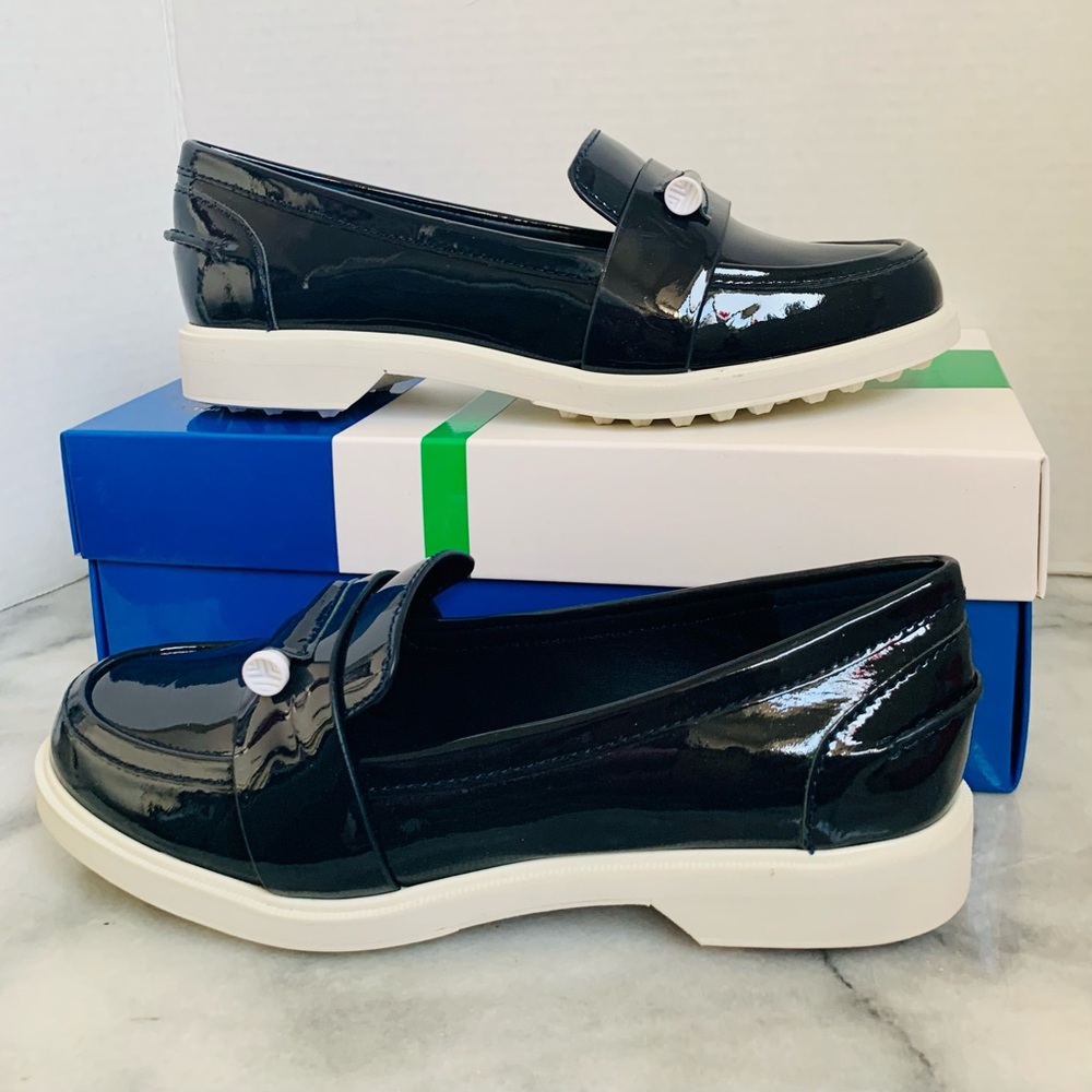 Tory Burch Navy Golf Loafer Size 11 NWT in Box